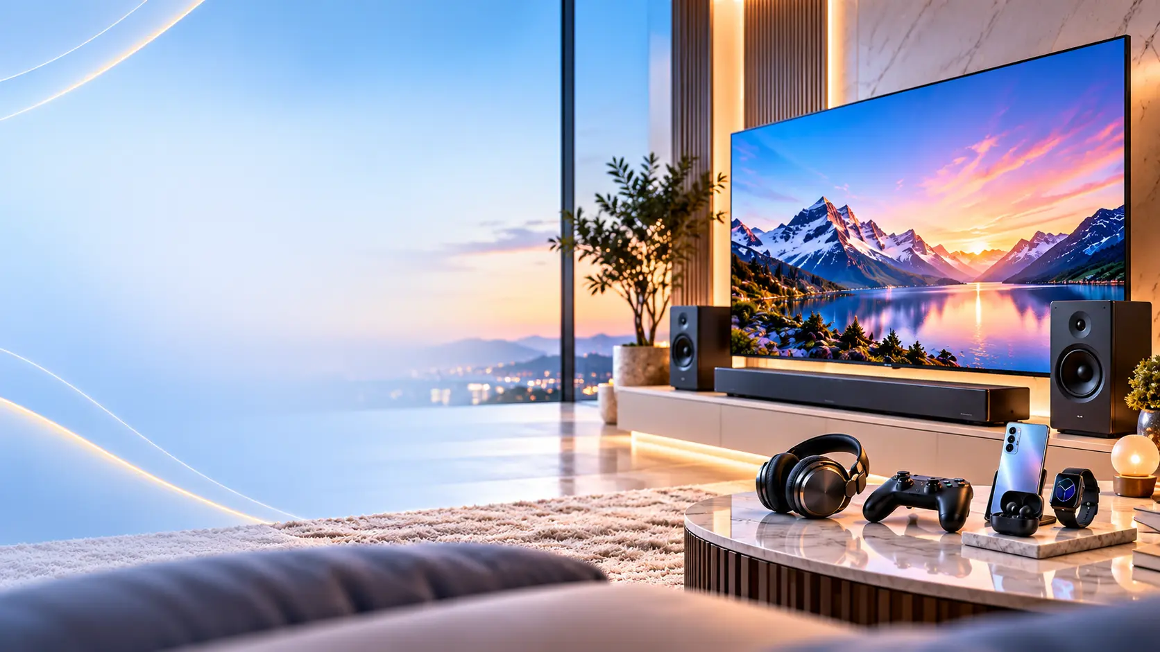 4K OLED Smart Cinema & Studio Sound